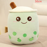 Cute Fruit Drink Plush Stuffed Soft Strawberry Milk Tea Plush Boba Tea Cup Toy Bubble Tea Pillow Cushion Kids Gift - Cindi Book