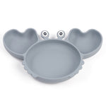 Silicone Split Cutlery Crab Plate For Infants - Cindi Book