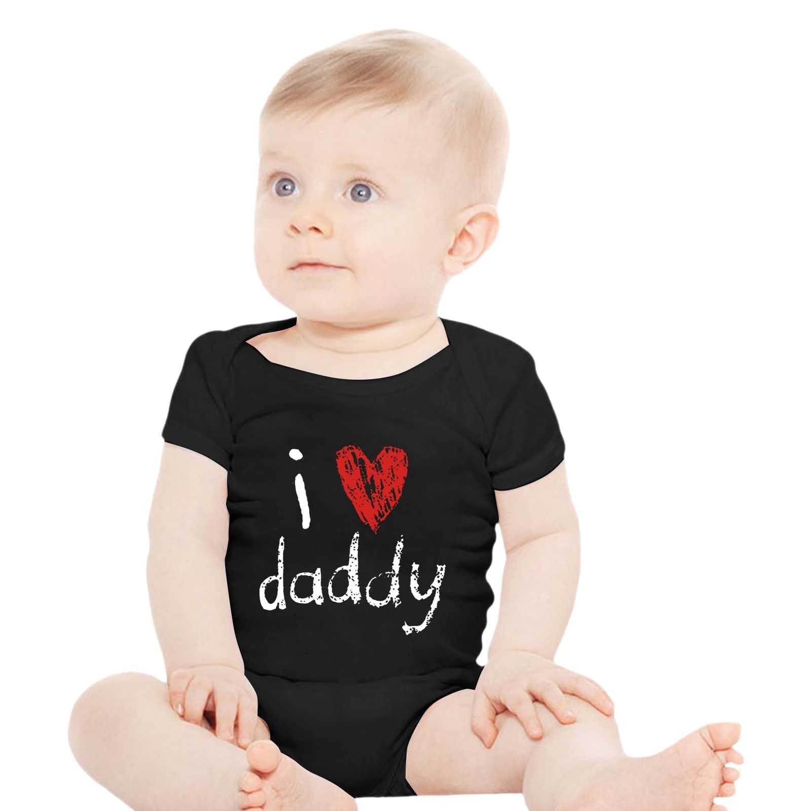English Letter Printed Cotton Baby Romper - Cindi Book