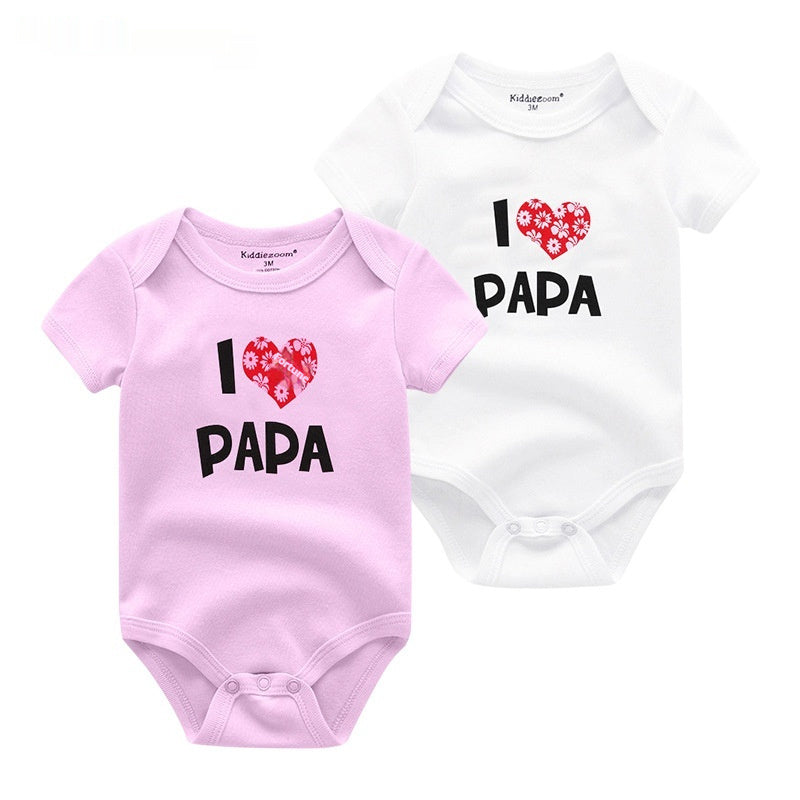 Onesie Baby Clothes Cotton Triangle Newborn Jumpsuit - Cindi Book