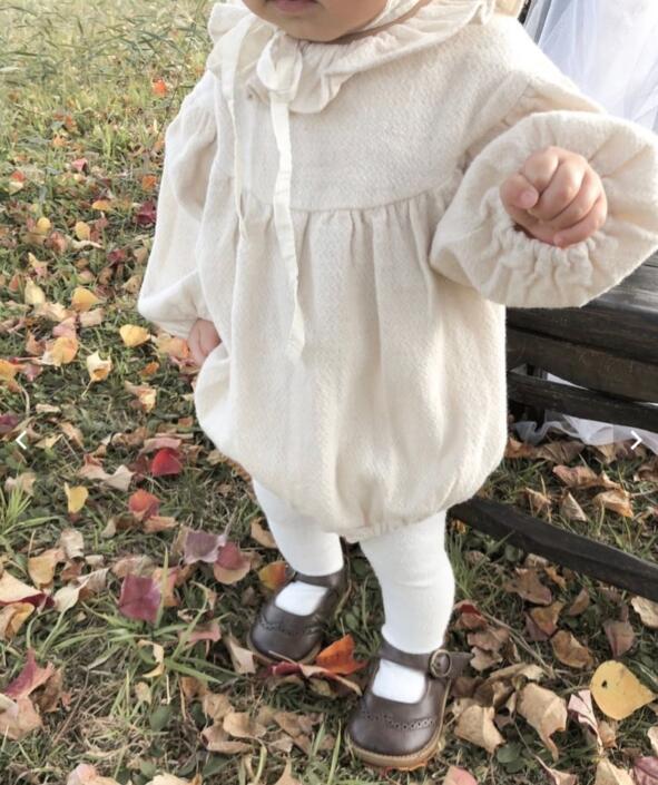 Spring Baby One Piece Stretch Baby Ruffle Romper - Cindi Book