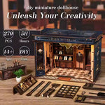 3D Miniature Wooden Building Block Toy With Golden Ratio Lines - Cindi Book