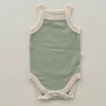 Newborn Cotton Sleeveless Jumpsuit Vest Garments - Cindi Book