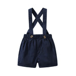 Children's Suit Summer Short-sleeved Overalls - Cindi Book