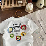 Summer Boys And Girls Fashion Short Sleeve T-shirt - Cindi Book