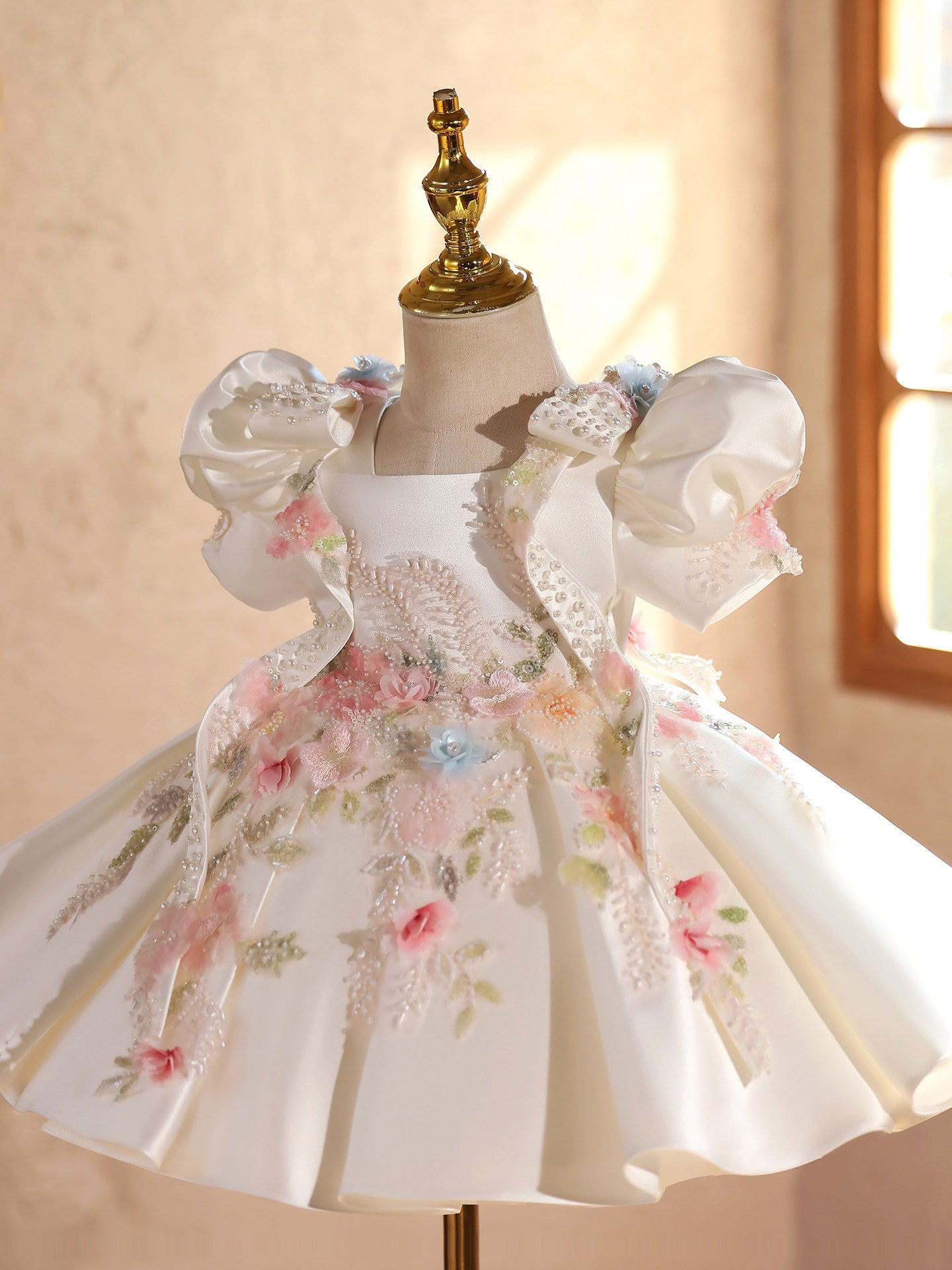 High-end Flower Girl Wedding Puffy Dresssweet And Adorable For Little - Cindi Book