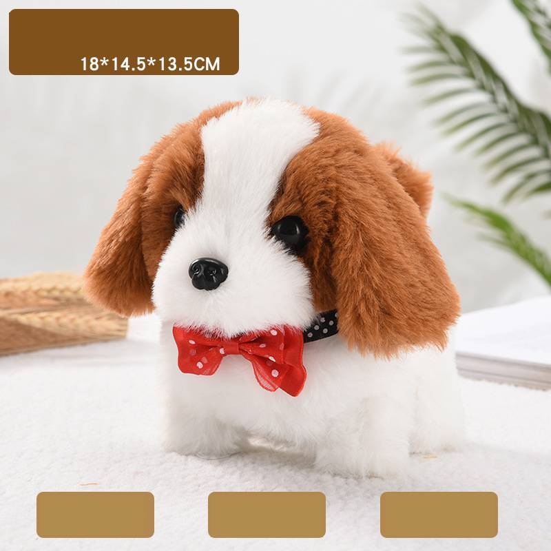 Simulation Electric Dog Plush Children's Toy - Cindi Book