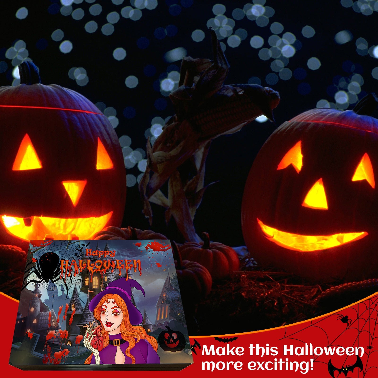 Halloween Calendar Blind Box Countdown 31 Days Children - Cindi Book