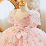 Bride Fellow Kids Wedding Birthday Party Sweet Evening Dress - Cindi Book