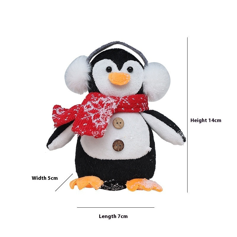 New Christmas Decorations Penguin Little Doll - Cindi Book