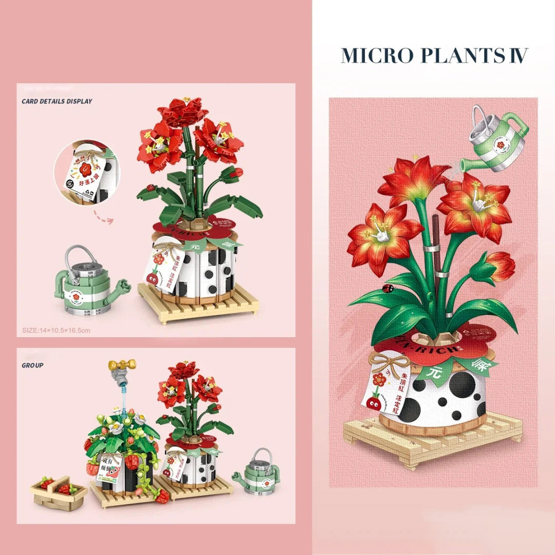 Small Particle Block Flower Pot - Cindi Book