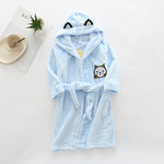 Flannel Bathrobe Boys' Home Wear With Hood - Cindi Book