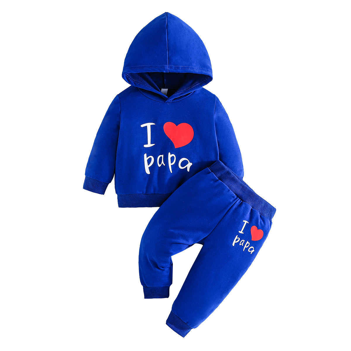 Hooded Printed Sweater Trousers Suit Casual All-matching - Cindi Book