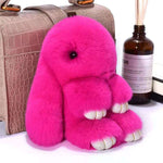 Fashionable Cotton Cute Rabbit Keychain Pendant - Cindi Book