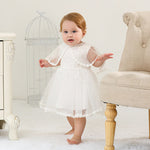 Baby Girl Children's One Year Old Full Moon Wedding Dress - Cindi Book