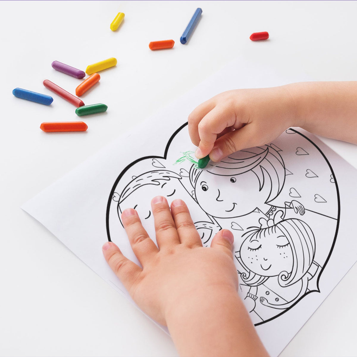 Printable Coloring Pages - The Dad Who Didnt Know