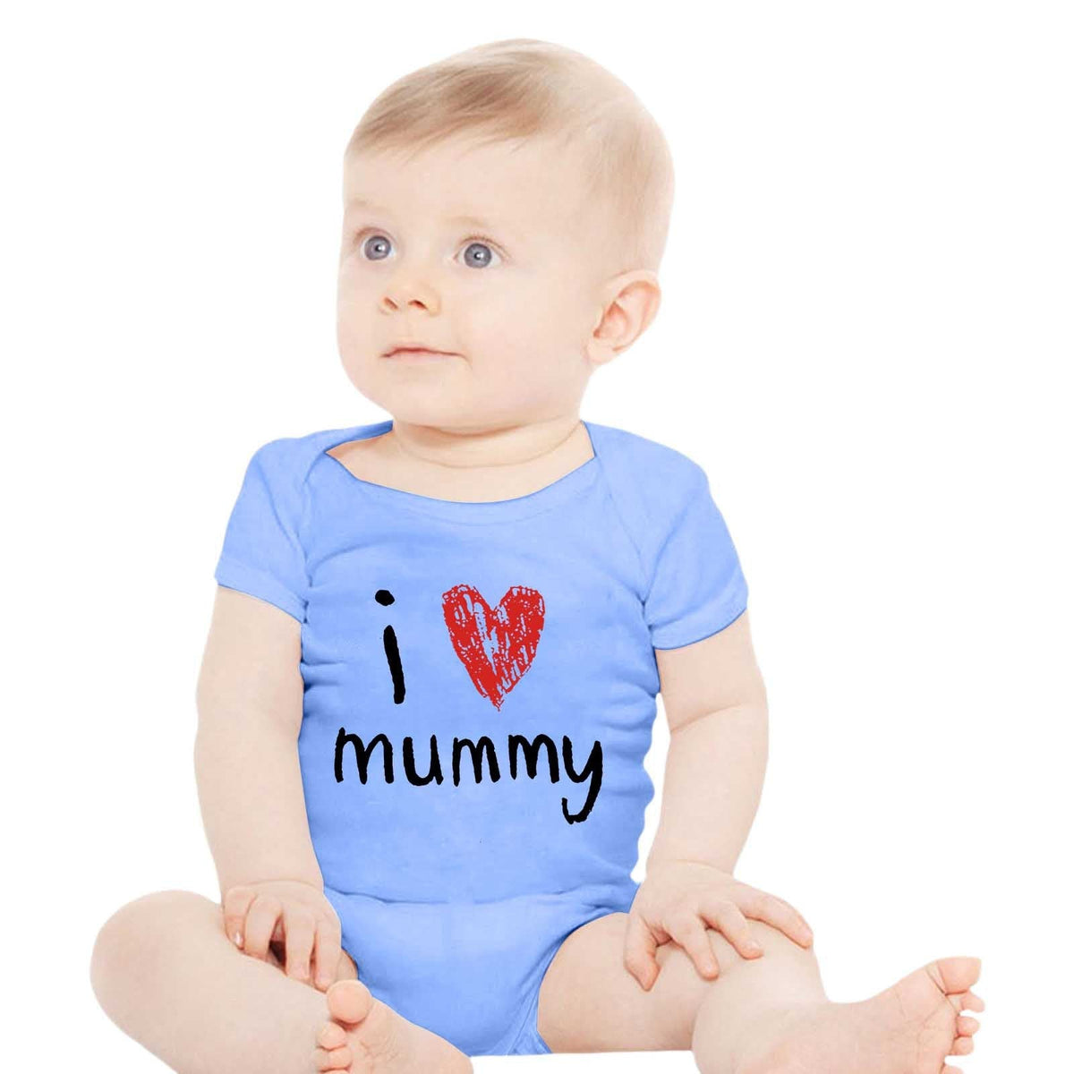 English Letter Printed Cotton Baby Romper - Cindi Book