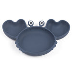Silicone Split Cutlery Crab Plate For Infants - Cindi Book