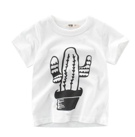 Children's Wear Summer New Korean Children's Boys Cotton T-shirt Men's Treasure In Children's Short Sleeves - Cindi Book
