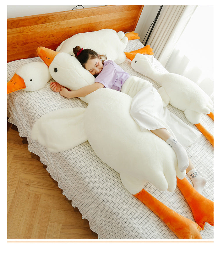 Cute Big White Geese Pillow Plush Toy - Cindi Book