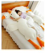 Cute Big White Geese Pillow Plush Toy - Cindi Book