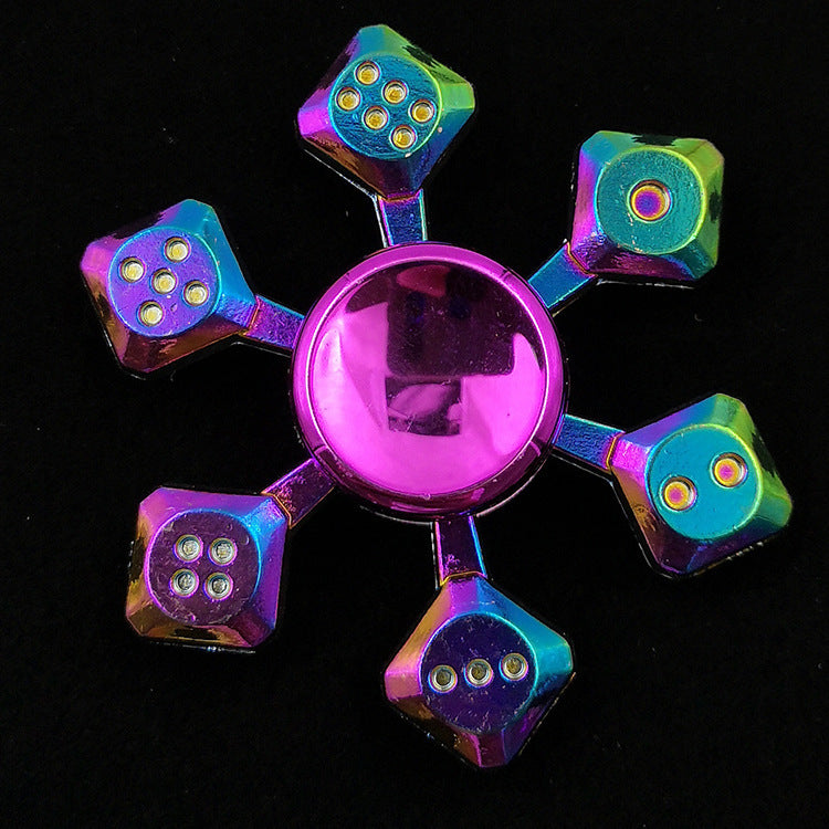 Zinc Alloy Electroplating Colorful Fingertip Top - Cindi Book