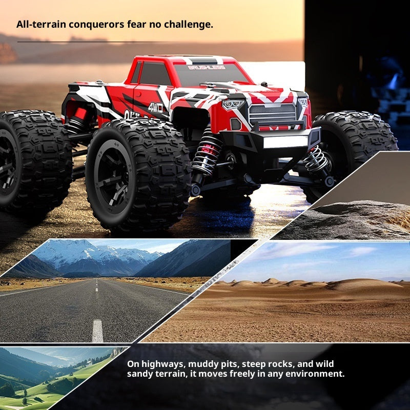 Four-wheel Drive Off-road Brushless Remote Control Car - Cindi Book