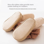 Baby Shoes And Socks Non Slip Leather Soled First Walker Socks With Lace Bow Details - Cindi Book