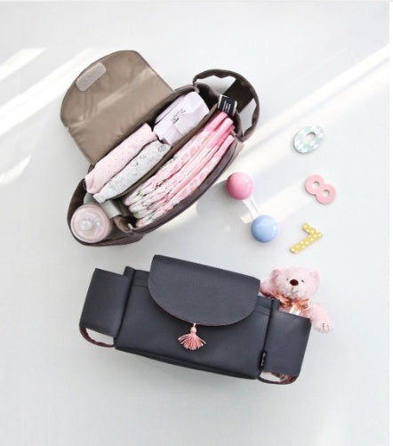 Multifunction Baby Stroller Bag Organizer Maternity Nappy Bag Stroller Accessories Cup wheelchair bag - Cindi Book