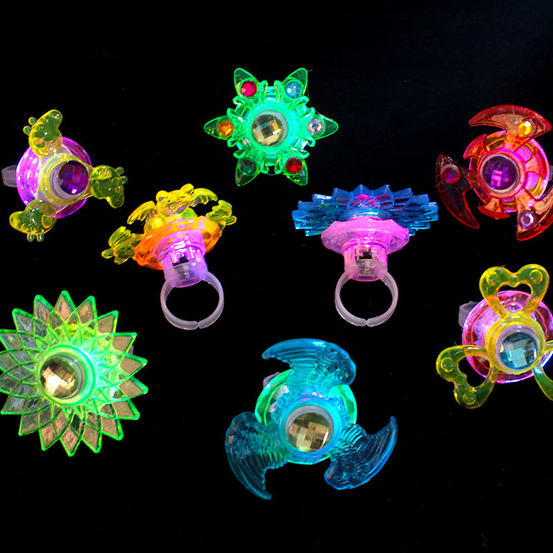 Children's luminous toy top finger light - Cindi Book