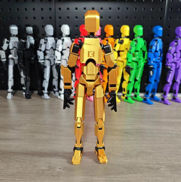 Multi-Jointed Movable Shapeshift Robot 2.0 3D Printed Mannequin Dummy Action Model Doll Toy Kid Gift - Cindi Book