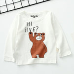 Cartoon children's long sleeve t-shirt bottoming shirt - Cindi Book