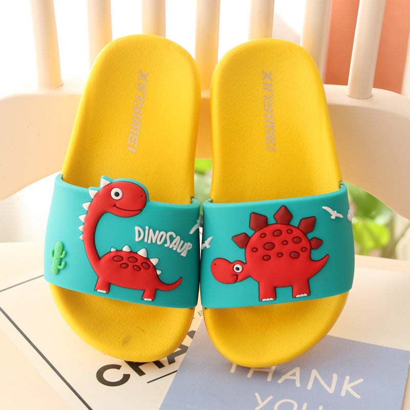Summer Cute Thick-soled Soft-soled Home Indoor Outdoor Solid Color Sandals And Slippers - Cindi Book