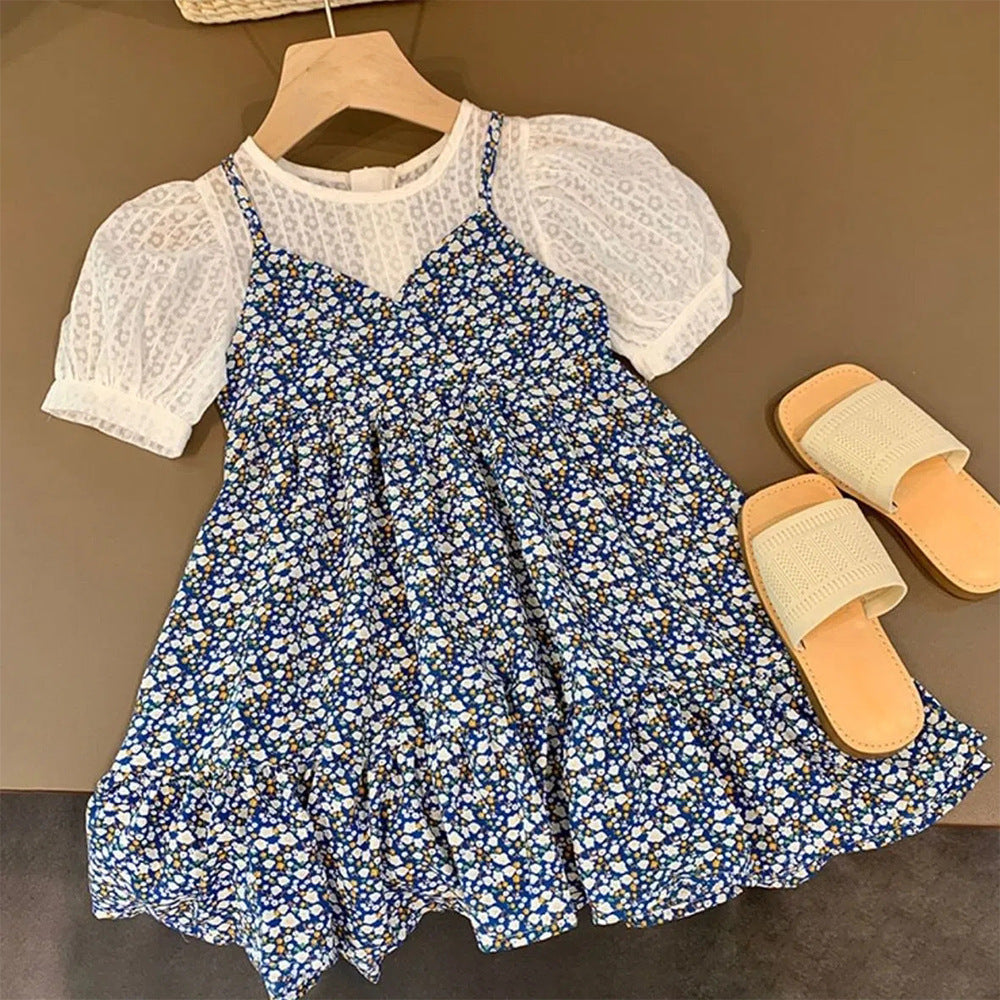 Girls Fashion Sleeveless Breathable Dress - Cindi Book