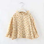 Spring New Children's Japan And South Korea Magnanimous Cotton Crinkle Tops - Cindi Book