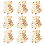 Laser Engraving Laser Wood Chip Rabbit 3D Stereoscopic Ornament - Cindi Book