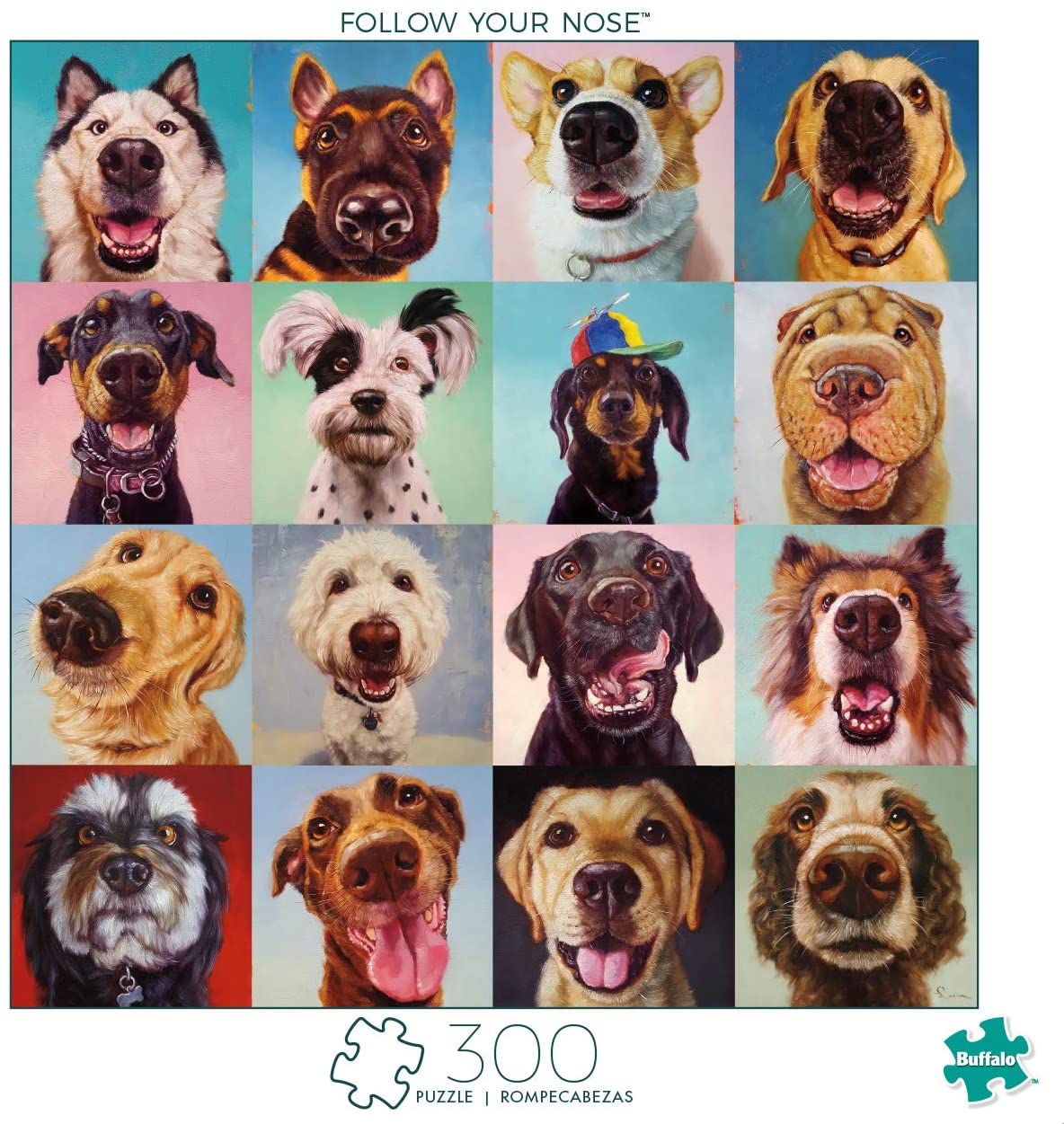 Doggy Faces Puppy Puzzle