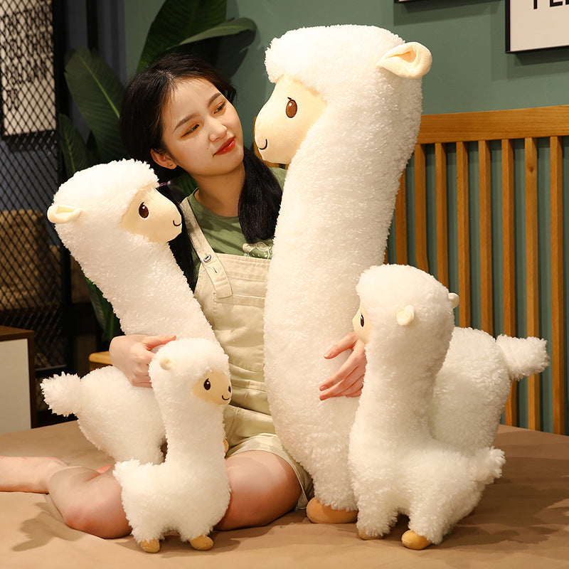 New Alpaca Doll Pillow Large Plush Toy - Cindi Book