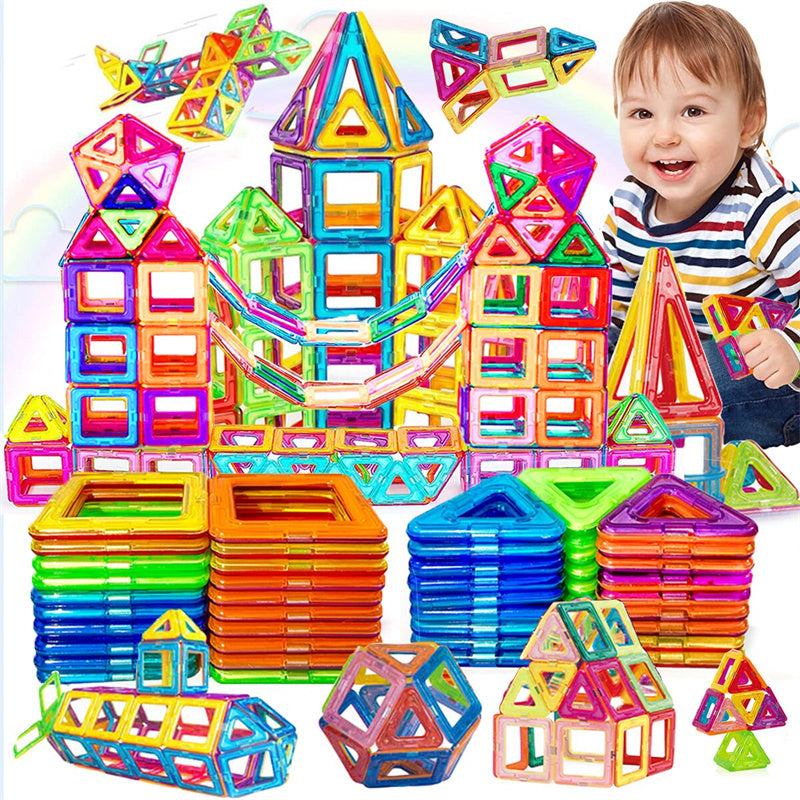 Magnetic Building Blocks DIY Magnets Toys For Kids Designer Construction Set Gifts For Children Toys - Cindi Book