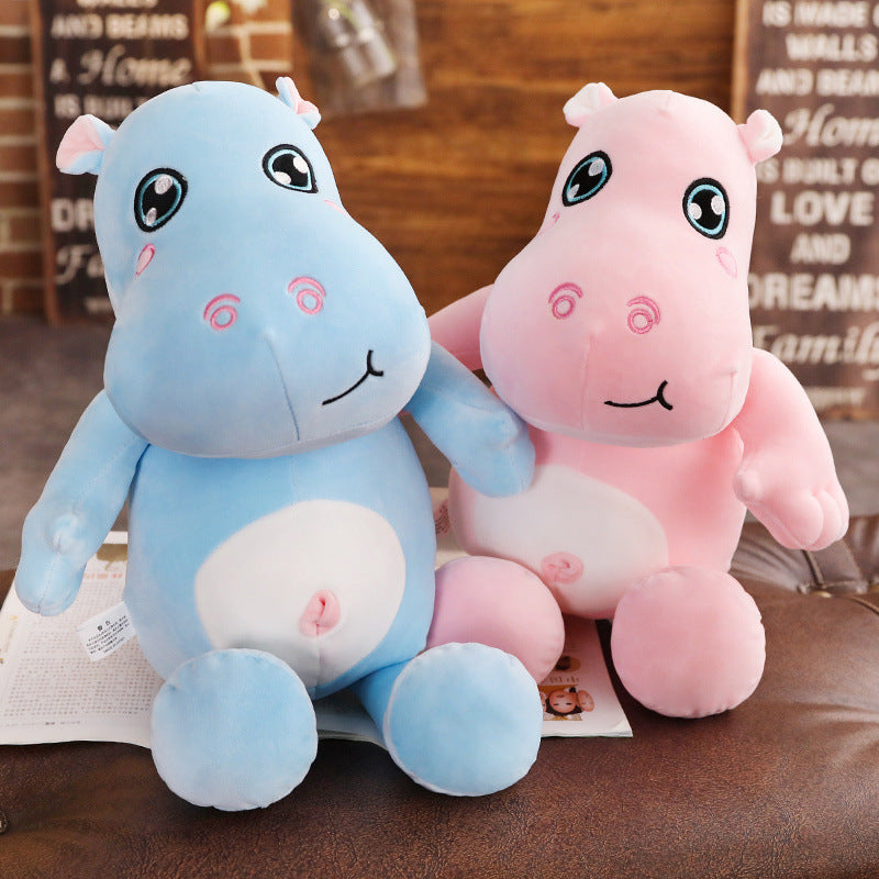 Hippo plush pillow - Cindi Book