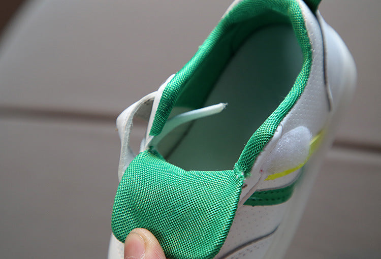 Kimmy White LED Sneakers Shoes - Cindi Book