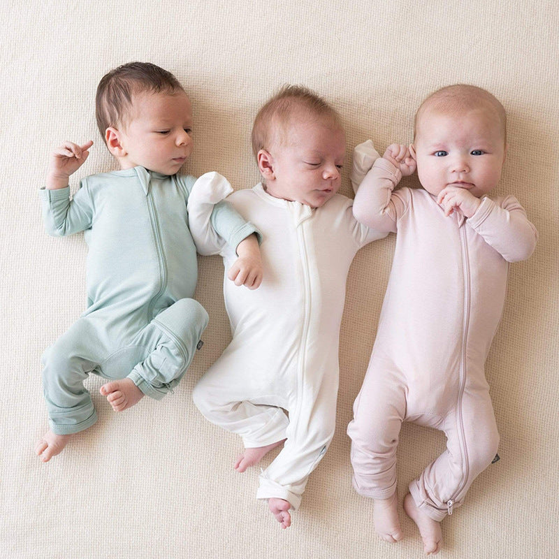 Bamboo Fiber Baby Clothes Newborn  Bodysuit - Cindi Book