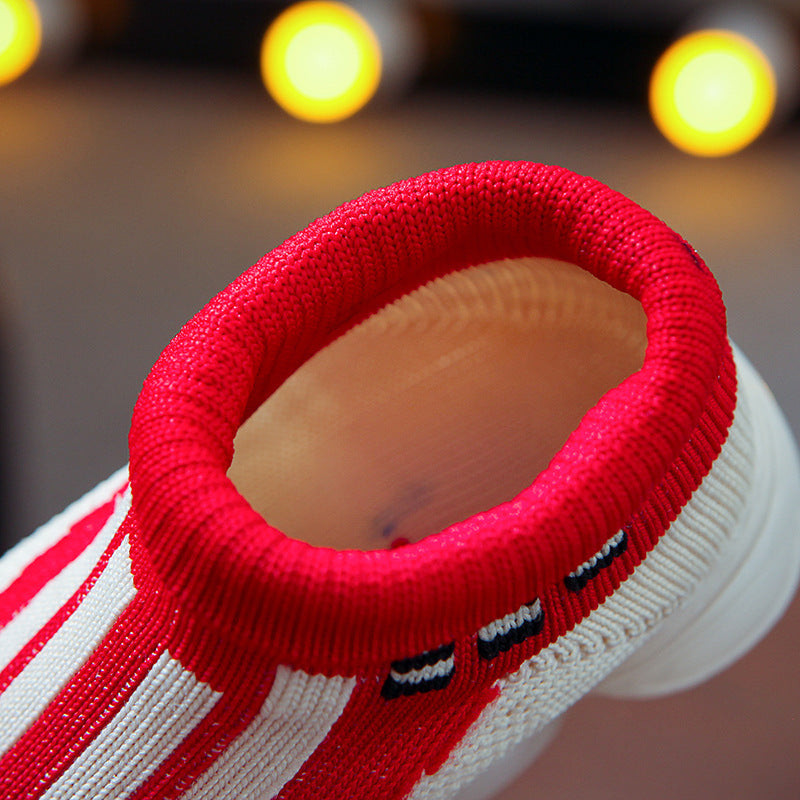 Children's LED light breathable sneakers - Cindi Book