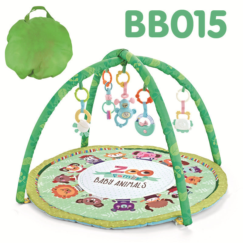 Children's Fitness Rack Game Round Blanket Crawling Floor Mat Toys - Cindi Book