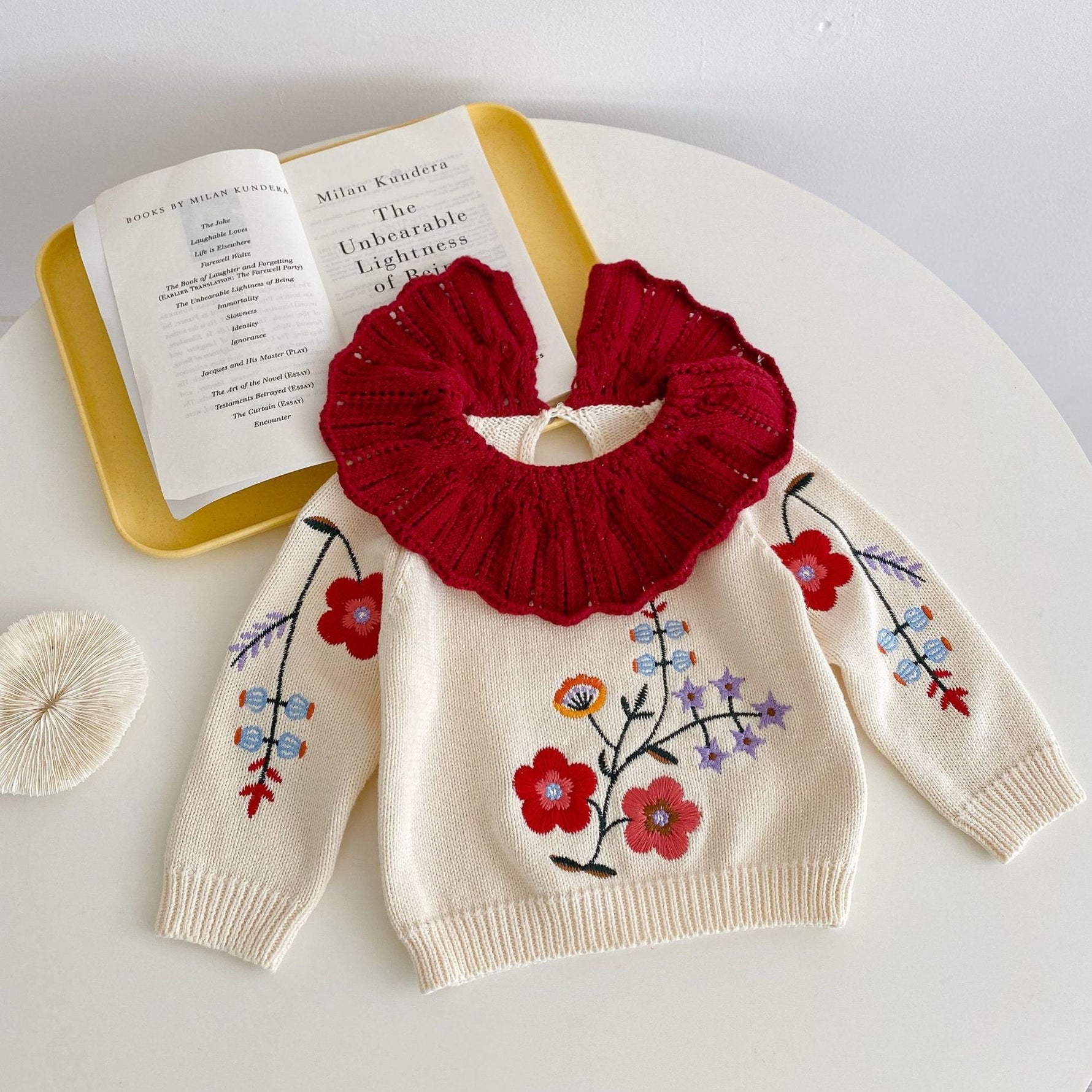 Autumn New Baby Girl Knitting Suit - Cindi Book