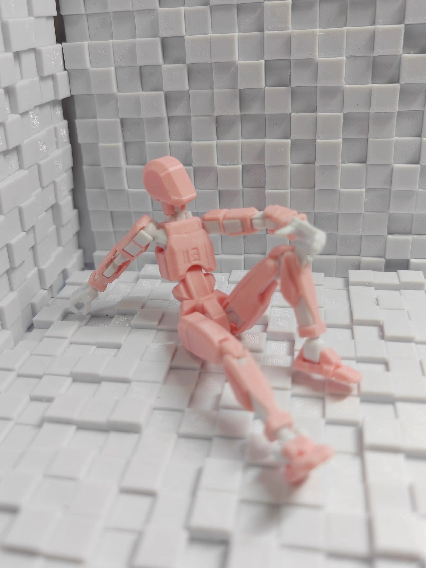 Multi-Jointed Movable Shapeshift Robot 2.0 3D Printed Mannequin Dummy Action Model Doll Toy Kid Gift - Cindi Book