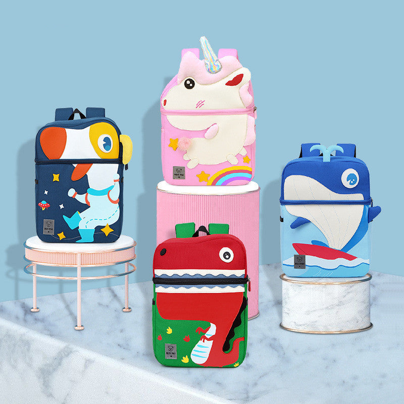 Kindergarten School Bag Cute Children Cartoon School Bag