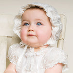 Girls Dress Short-sleeved Lace Embroidered Mesh Dress - Cindi Book
