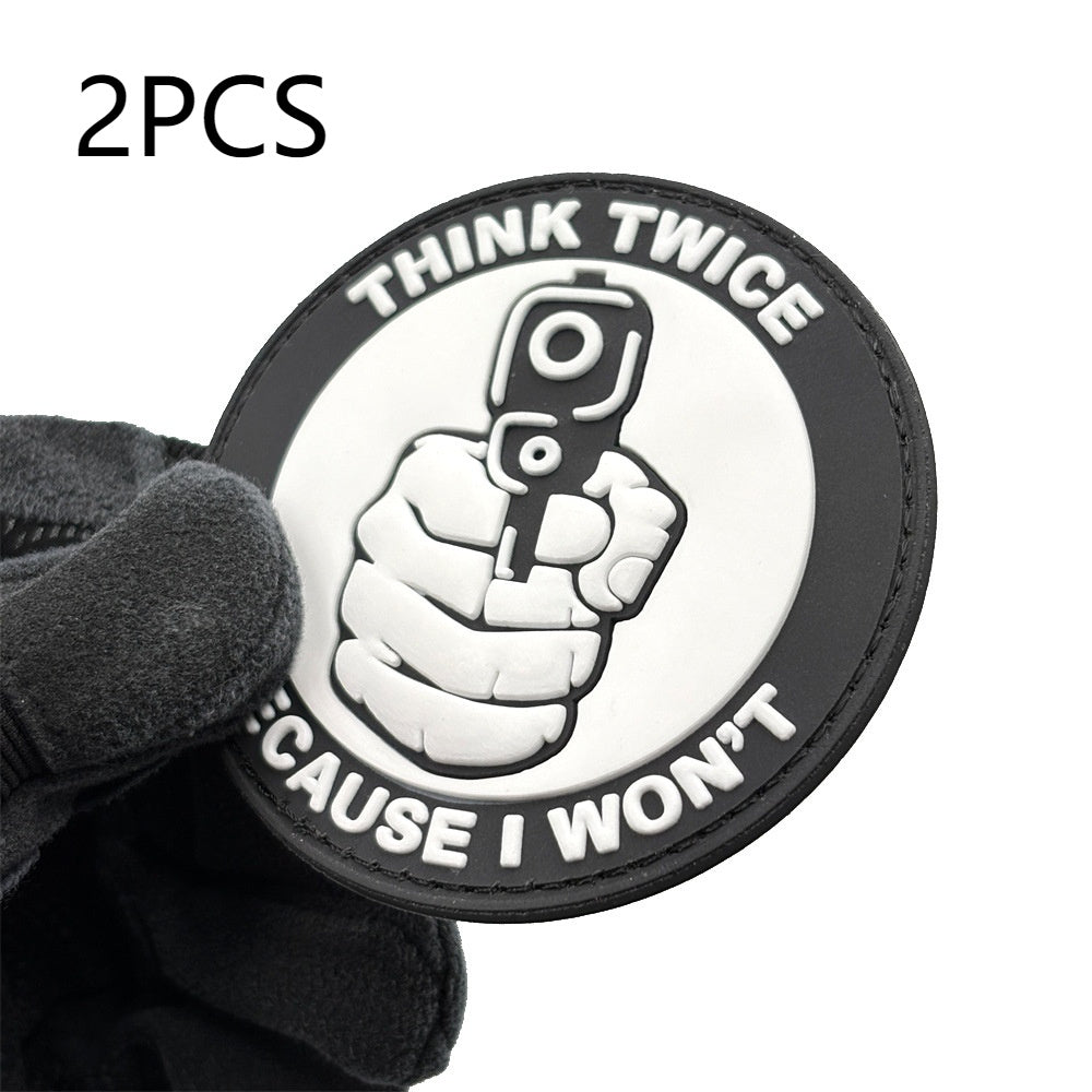 THINK TWICE BECAUSE I WON'T THINK TWICE Before Chapter PVC Flexible Glue Armband - Cindi Book
