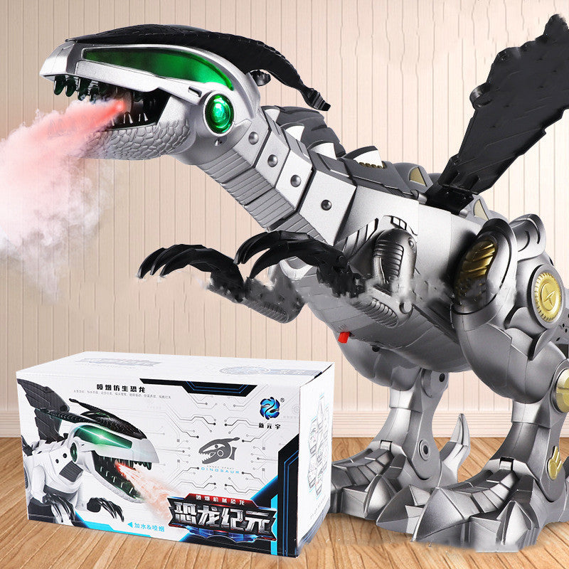 Walking Dragon Toy Fire Breathing Water Spray Dinosaur - Cindi Book